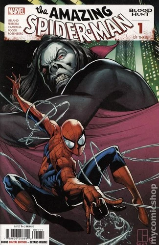 Amazing Spider-Man Blood Hunt 1A VF 2024 Stock Image