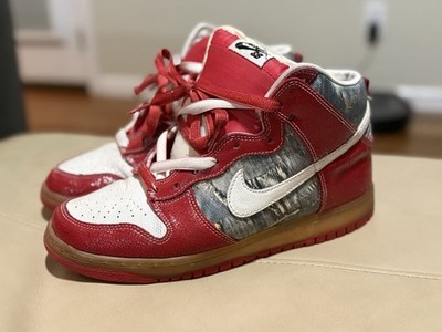 Size 8 - Nike Dunk Premium SB High Shoe Goo Preowned No Box