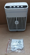 Portable Air Conditioner 4-in-1 Evaporative Cooler Remote Timer LED White 