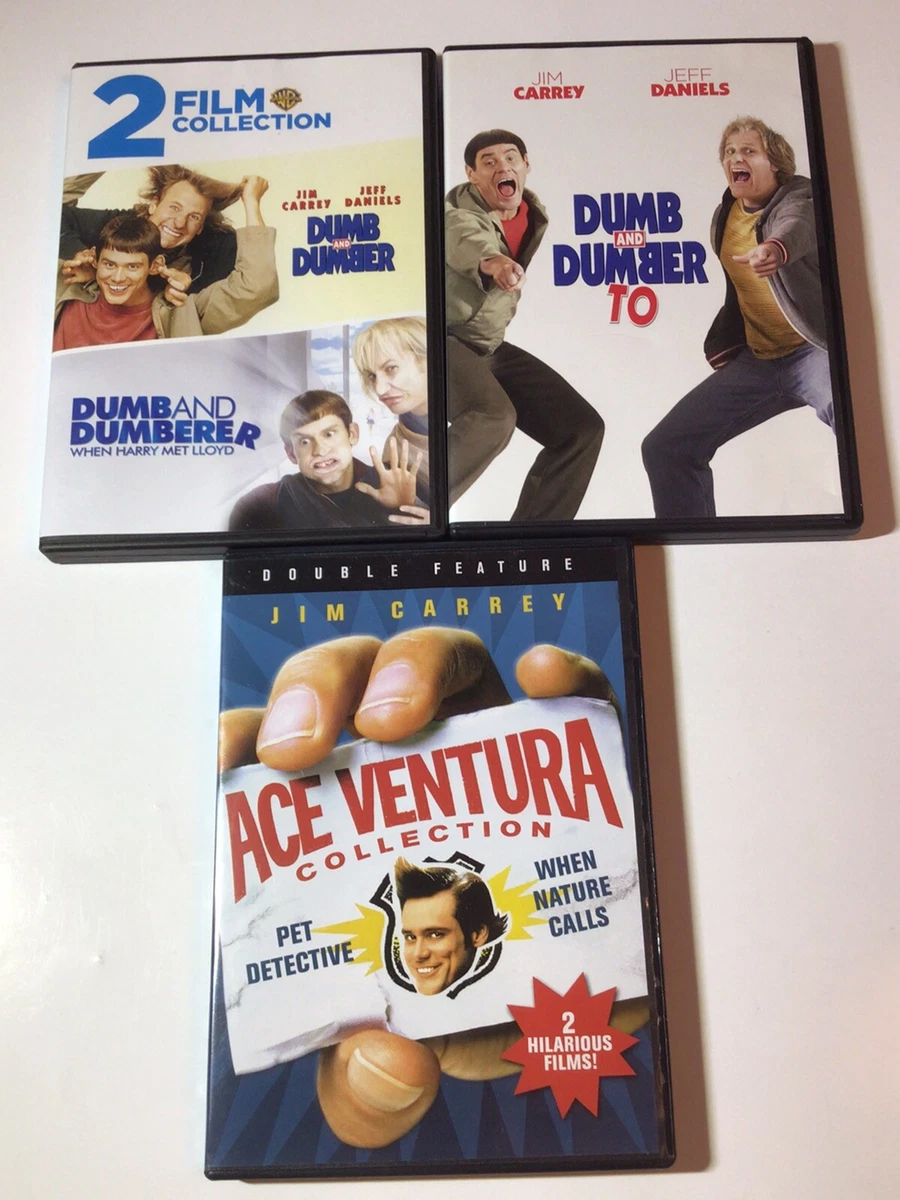 Dumb and Dumber Dumberer Dumber To Ace Ventura Collection DVD