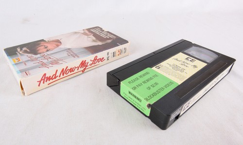 And Now My Love, VHS, 1974 (1985) Rental - Picture 3 of 3