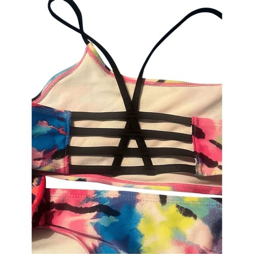 Art Class Girls' Multicolor Bikini Set Size 7/8 Beach Summer 2 Piece - Picture 6 of 7