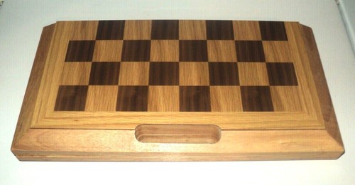 DA VINCI Travel Chess Set: With Box: King 2 3/4": Set 15 3/4": Wooden Cabinet - Picture 11 of 12