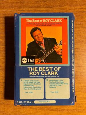 THE BEST OF ROY CLACK CLAM SHELL CASSETTE TAPE TESTED LATE NITE BARGAIN!