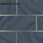 ** SAMPLE Navy Brick Glitter Wallpaper