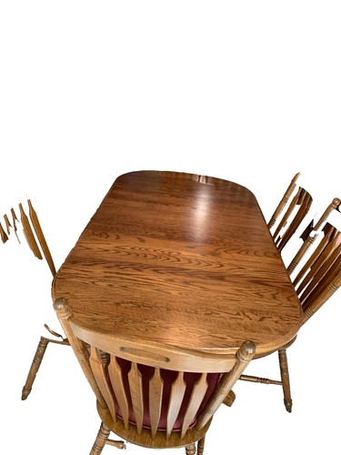 Solid Oak Dining Table 