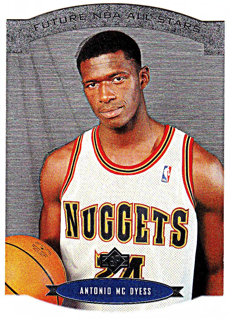 1995 96 SP ALL STARS AS29 ANTONIO MCDYESS Denver Nuggets