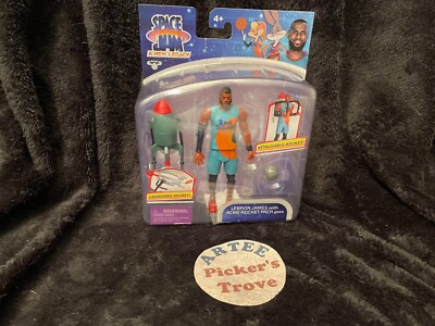 SPACE JAM A NEW LEGACY 5'' Lebron James With Acme Rocket Pack 4000 Action Figure
