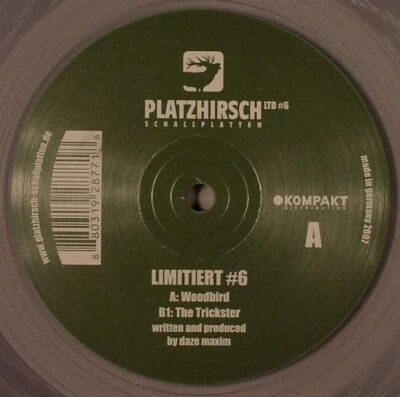 Daze Maxim Limitiert #6 Vinyl Single 12inch Platzhirsch Schallplatten