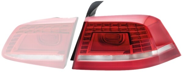 Right HELLA 2SK 010 746-041 Combination Rearlight for VW
