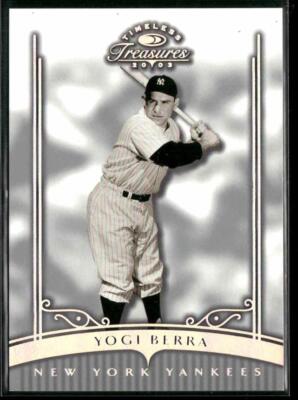 2003 Donruss Timeless Treasures #100 Yogi Berra Silver #/50