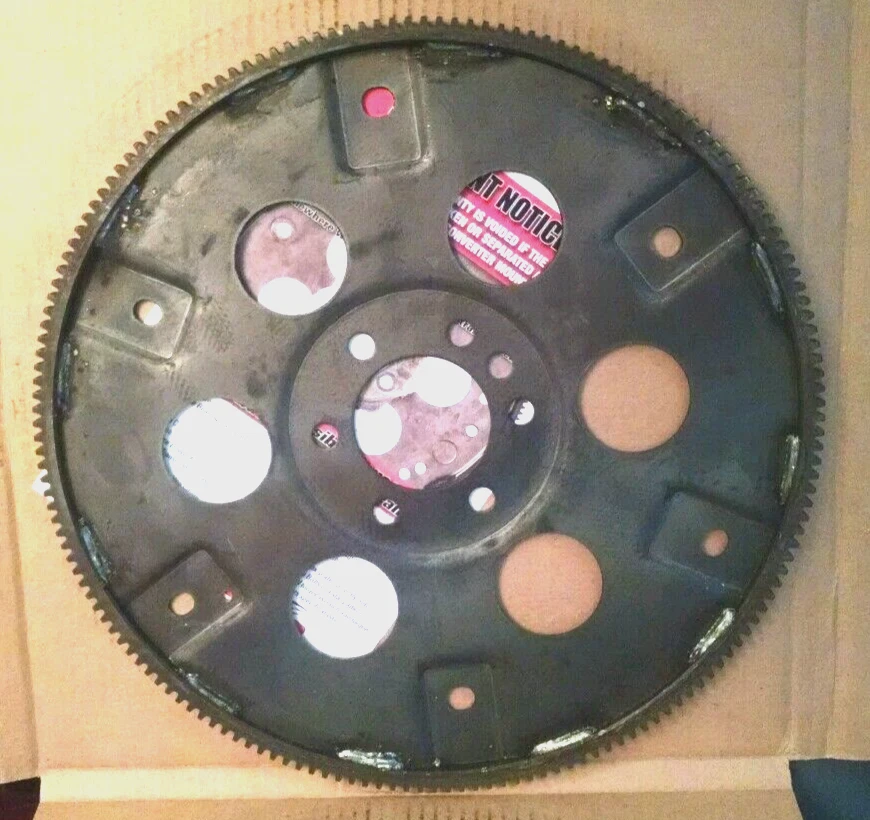 Transmisión Automática 67-85 Placa Flex 168T Chevy SBC V8 305 350 TURBO 350 Z111 Foto 2 de 2