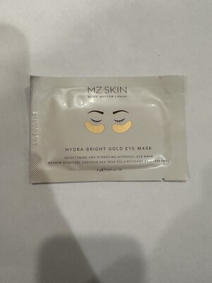 MZ Skin Hydra Bright Golden Eye Treatment Mask Single Treatment Sealed