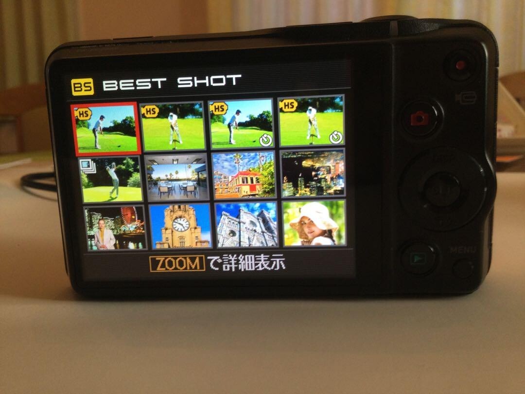 Casio EXILIM EX-FC200S - Digital Camera Red Tested Working