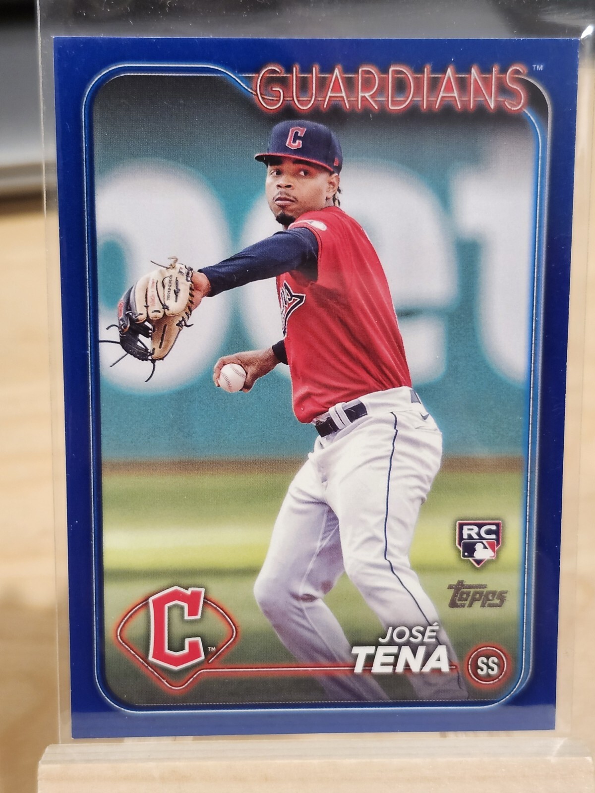 2024 Topps Series 2 -  Royal Blue #678 Jose Tena (RC)