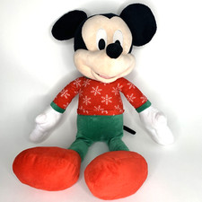 Mickey Mouse Holiday Plush 22" Disney Christmas Pajama Outfit