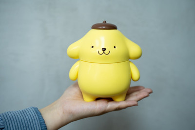 UNBOX SANRIO POMPOMPURIN PUDDING DOG OG VER SOFT VINYL H13CM(5.2in) Figures Toy