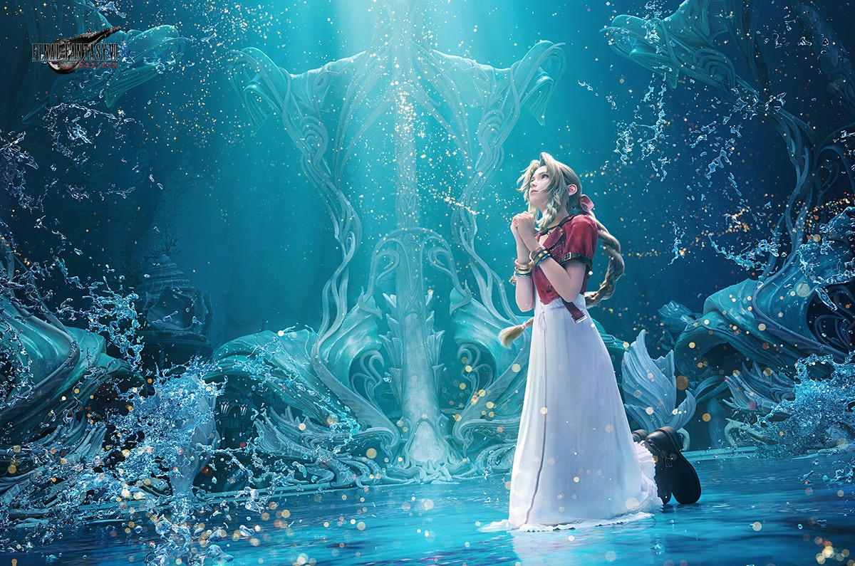 オ*ン様 FINAL FANTASY ポスター　エメトセレク Final Fantasy VII Rebirth Aerith PS5 PREMIUM POSTER MADE IN USA