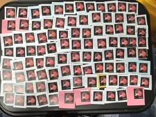 100 Usa Used Fireworks Forever Stamps on Paper - cancels and stamps will vary