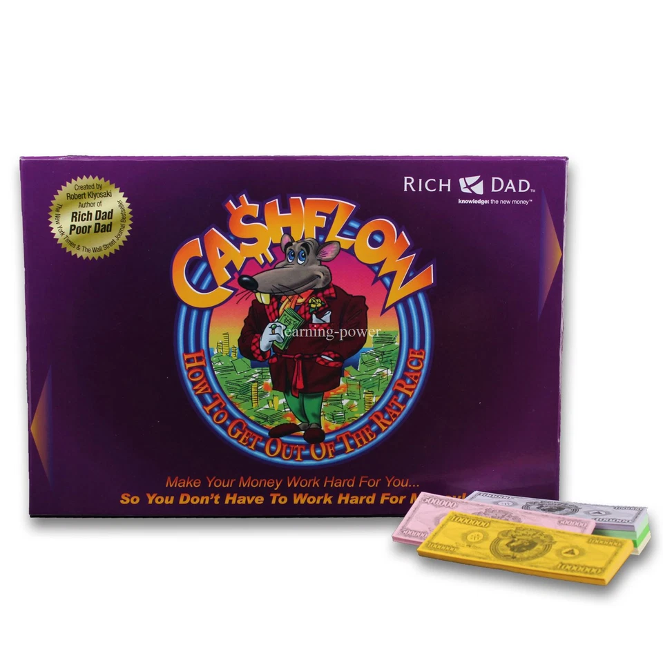 New Sealed Cashflow 101 + 202 Boardgame Rich Poor Dad + EXPRESS FREE SHIP UK - Image 2 of 4