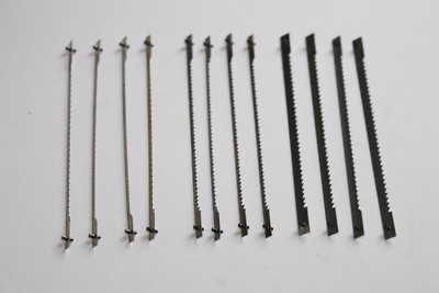 12 Olson blades 3 inch for vintage Dremel Moto-Jig Saw Models 8 & 15 (not MS20)