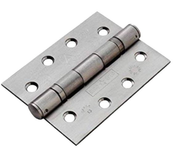 Eurospec Satin Stainless Steel Enduro Grade 13 Ball Bearing Hinge Pair Grade 316