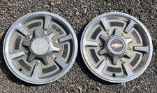 Two Original Chevrolet C10 Hubcaps 1976 1977 1978 1979 1980 15 Pair Vintage