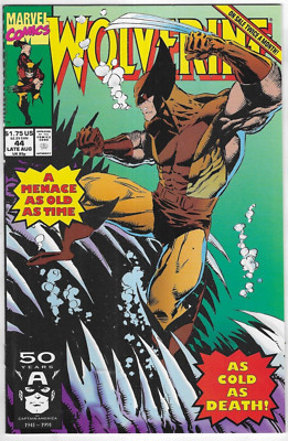Wolverine Comic 44 Copper Age First Print 1991 Peter David Stroman Al Milgrom