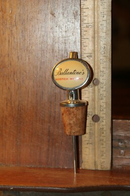 Vintage Ballantine's Scotch Whisky Bottle Pour Spout Stopper 