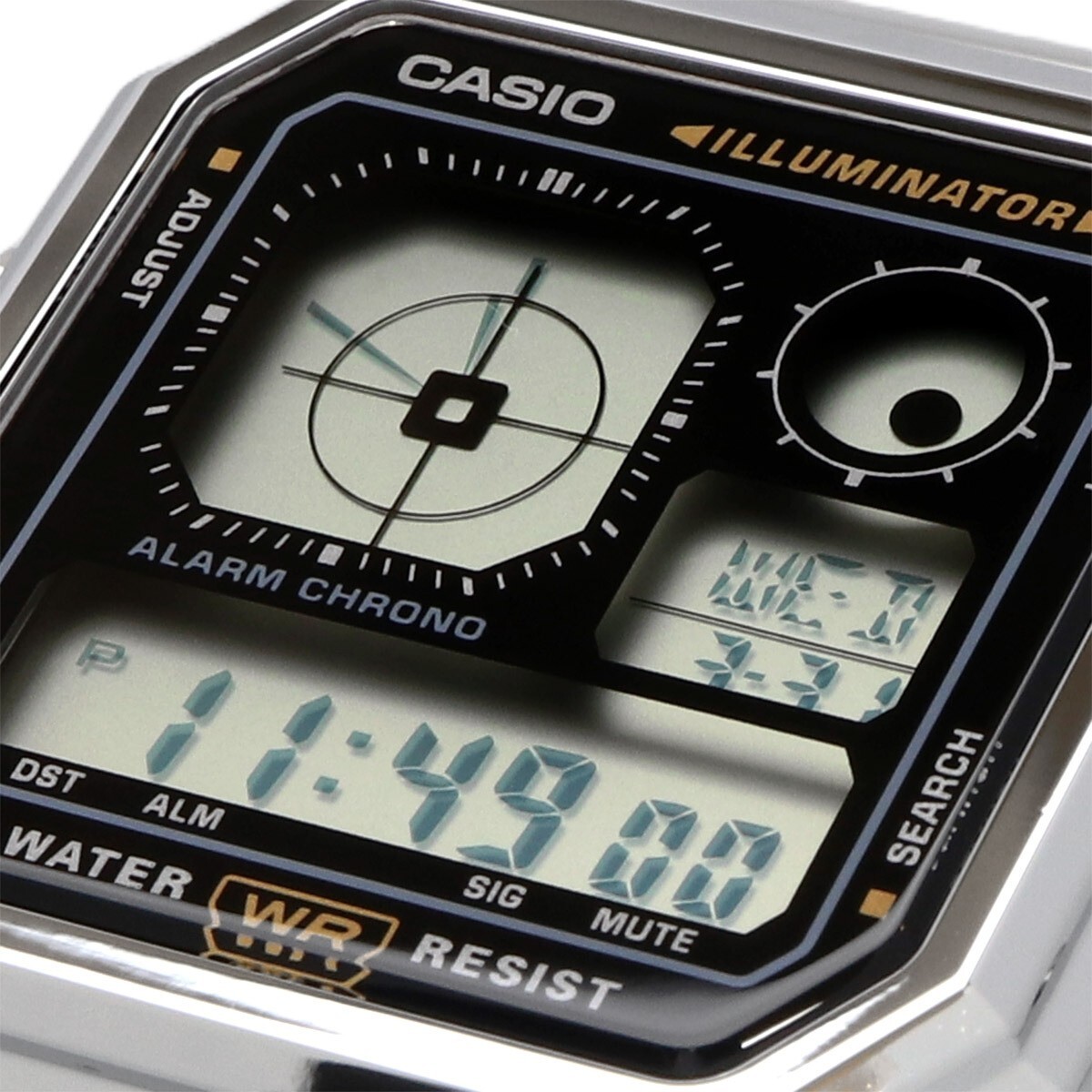 CASIO デジタル　A130WE-1ADF　海外モデル　VINTAGEシリーズ A130WE-1A | Vintage Silver | CASIO