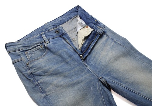G-Star Attacc Low Boyfriend Vaqueros Mujer W24/L32 Schnurrhaare Nuevo Profundo - Imagen 4 de 11