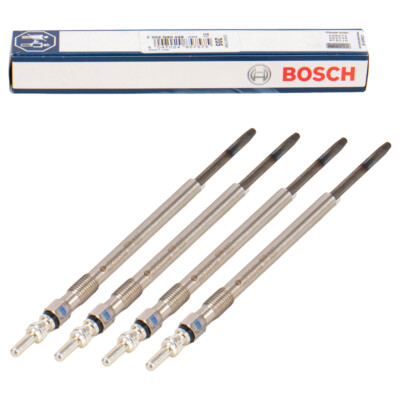 4x BOSCH GLP205 DURATERM Glühkerze für CITROEN JUMPER DUCATO BOXER 2.3 3.0 D