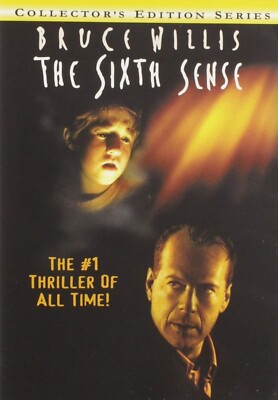 The Sixth Sense (Collector's Ed DVD) w Bruce Willis -CHOOSE WITH OR WITHOUT CASE