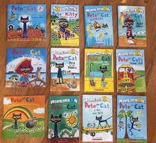 Pete The Cat Books I Can Read 12 Book Lot Children's Readers Paperback Reader