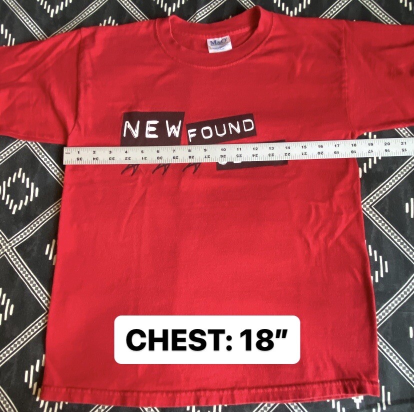 NEW FOUND GLORY Punk Pop Alt Rock T-Shirt, 2000. Youth XL