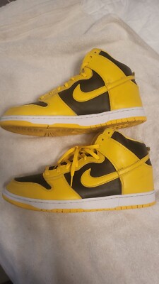Size 14 - Nike Dunk High Varsity Maize
