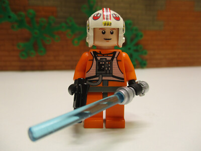 ( O2/24 ) Lego STAR WARS sw0295 Luke Skywalker X-Wing Pilot aus 8129 9493