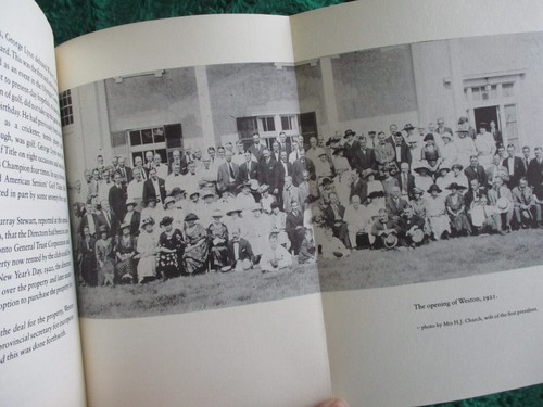 The History of the Weston Golf and Country Club Cruickshank 1980 Lmtd Signed BF - Picture 9 of 14