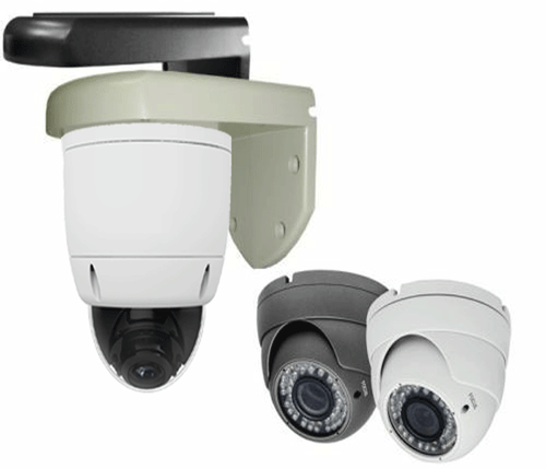 Outdoor Wall Mount Bracket Metal for 12CM CCTV Security Dome Camera - Beige  - Picture 1 of 5