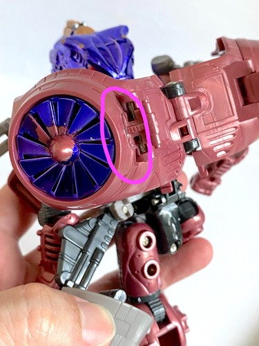 1997 Vintage Transformers Beast Wars Megatron Complete Transmetals Purple *READ* - Picture 11 of 15
