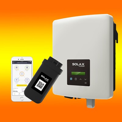 SolaX X1 0.6-S (0% MwSt.*) Mini 600Watt Wechselrichter Auswahl WiFi 600W