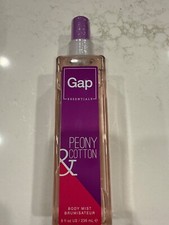 gap peony  cotton body mist new discontinued