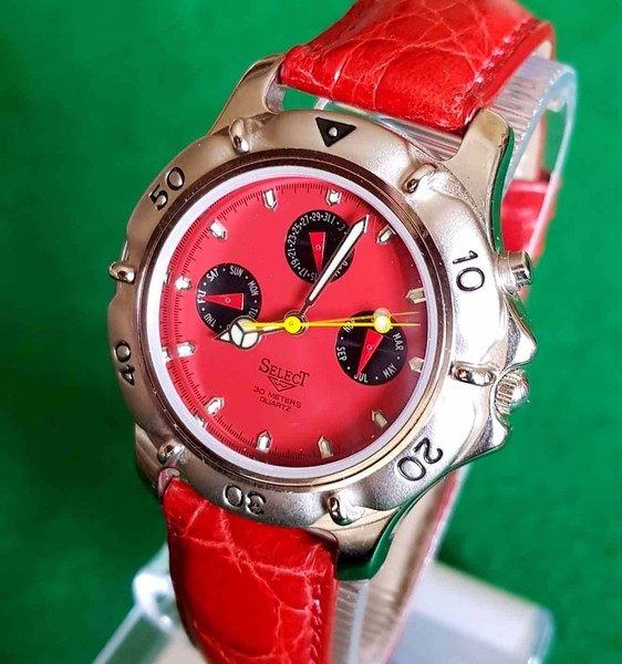 RELOJ SELECT VINTAGE, NOS,  new old stock