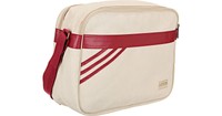 Adidas Originals Airliner Suede Bag Ab8276 Stone Khaki / Rustic Red Adidas Originals Airliner Suede Bag Ab8276 Stone Khaki / Rustic Red
