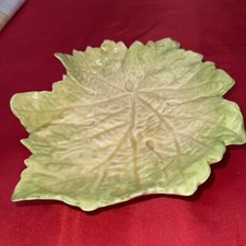 Vintage Leaf Shaped Serving Plate 