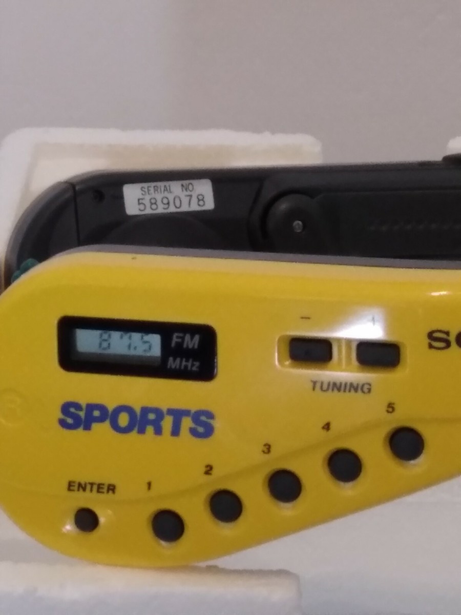 海外向け ソニー /スポーツ ウォークマン FMラジオ ヘッドホン/SONY