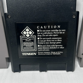 Nintendo NES Game Super Sprint Bases Loaded 2 and MLB Major League Baseball