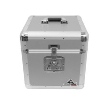 Gorilla LP100S 100 X 12" Vinyl Record Box Storage Carry Flight Case SILVER