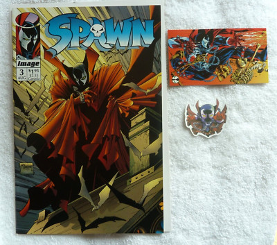 Spawn #3 NM with card and sticker | eBay