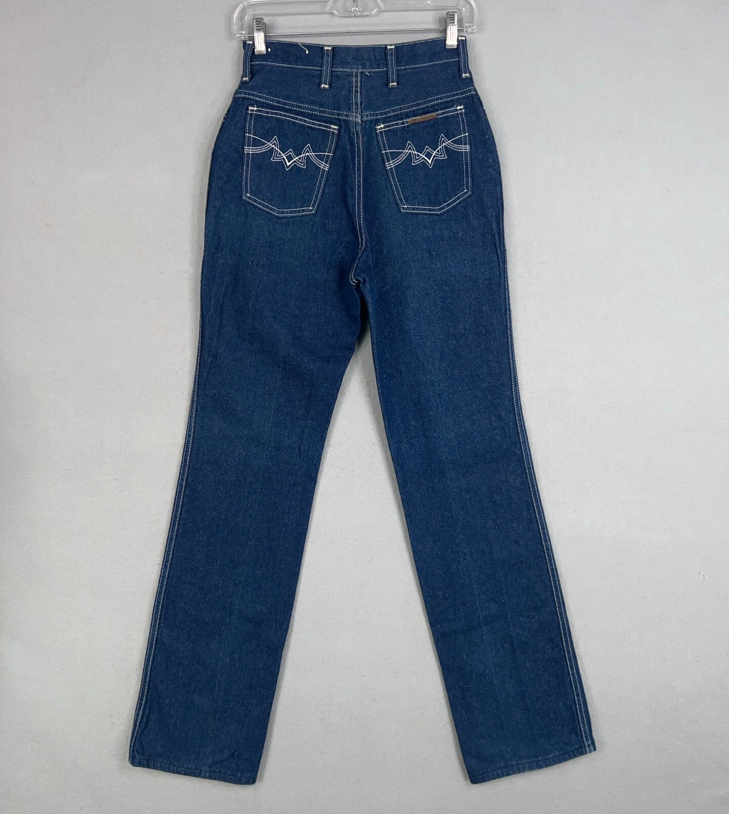 Vintage Maverick Jeans Womens 8 Dark Denim Country Western Cowgirl Rodeo USA